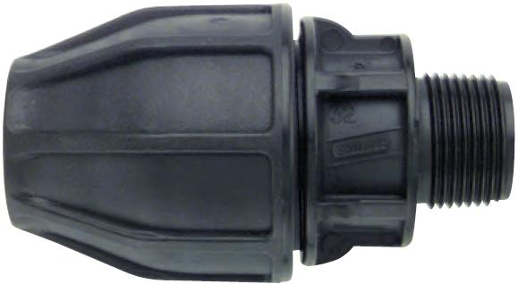 Philmac Metric End Connector MI 75mm x 3" BSP - Click Image to Close